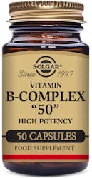 Solgar Formula Vitamin B-Complex "50" High Potency 50 Capsules