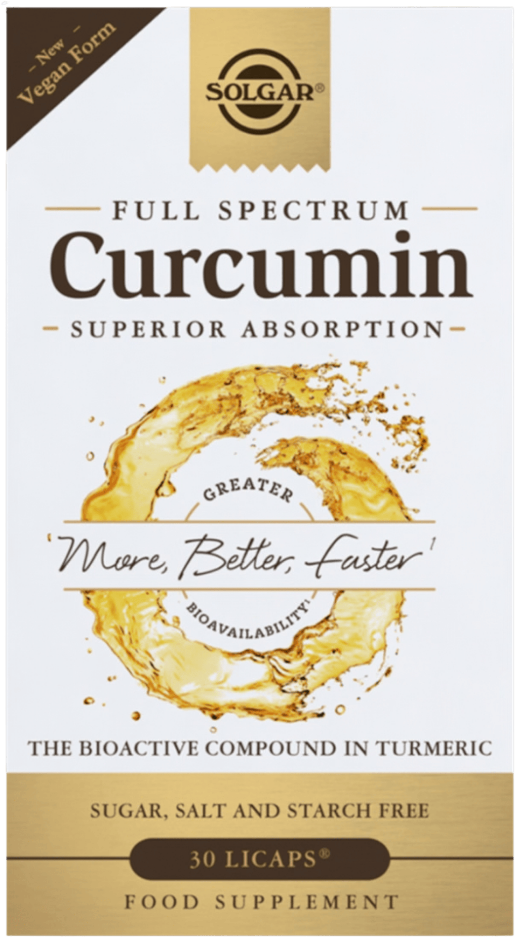 Solgar Full Spectrum Curcumin 30 Licaps
