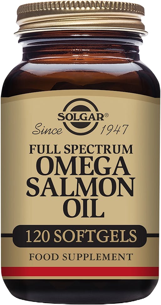 Solgar Full Spectrum Omega Salmon Oil 120 Softgels - 2