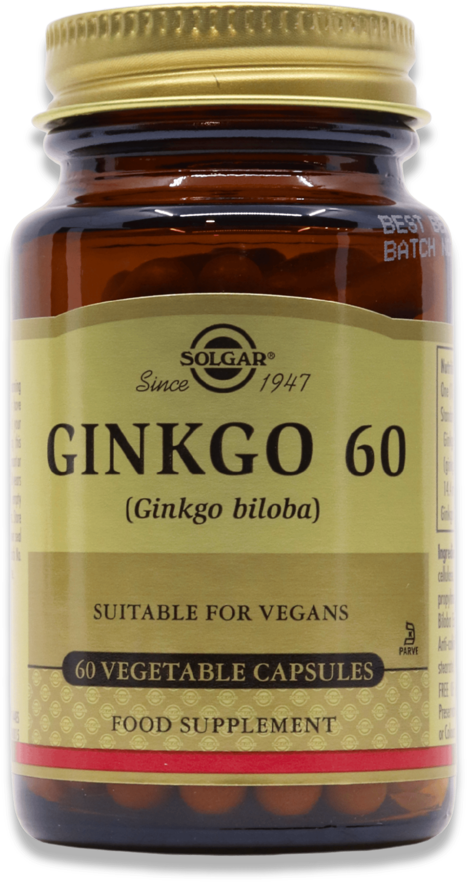 Solgar Ginkgo 60 60 Capsules