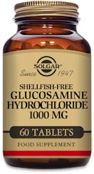 Solgar Glucosamine Hydrochloride 1000mg (Shellfish-Free) 60 Tablets