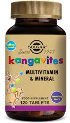 Solgar Kangavites Childrens Vitamins (Bouncing Berry) 120 Chewable Tablets