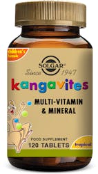 Solgar Kangavites Childrens Vitamins (Tropical Punch) 120 Chewable Tablets