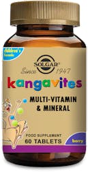 Solgar Kangavites Multivitamin Formula for Children (Bouncing Berry) 60 Tablets