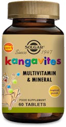Solgar Kangavites Multivitamin Formula for Children (Tropical Punch) 60 Tablets