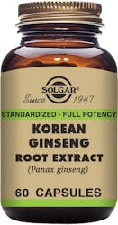 Solgar Korean Ginseng Root Extract 60 Capsules