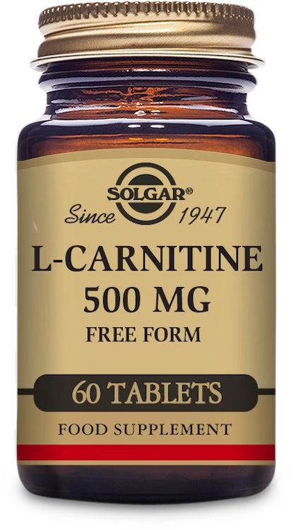 L-Carnitine 500 mg Tablets - General Health - Solgar