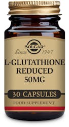 Solgar L-Glutathione Reduced 50mg 30 Capsules