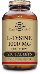Solgar L-Lysine 1000mg 250 Tablets