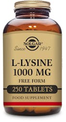 Solgar L-Lysine 1000mg 250 Tablets