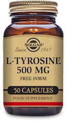 Solgar L-Tyrosine 500mg 50 Capsules