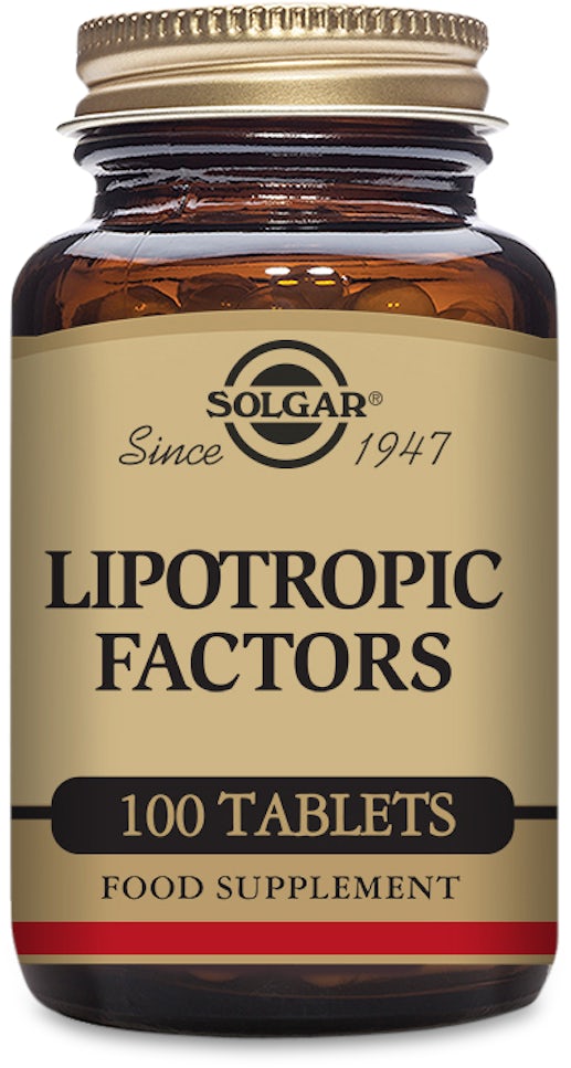 Solgar Lipotropic Factors 100 Tablets