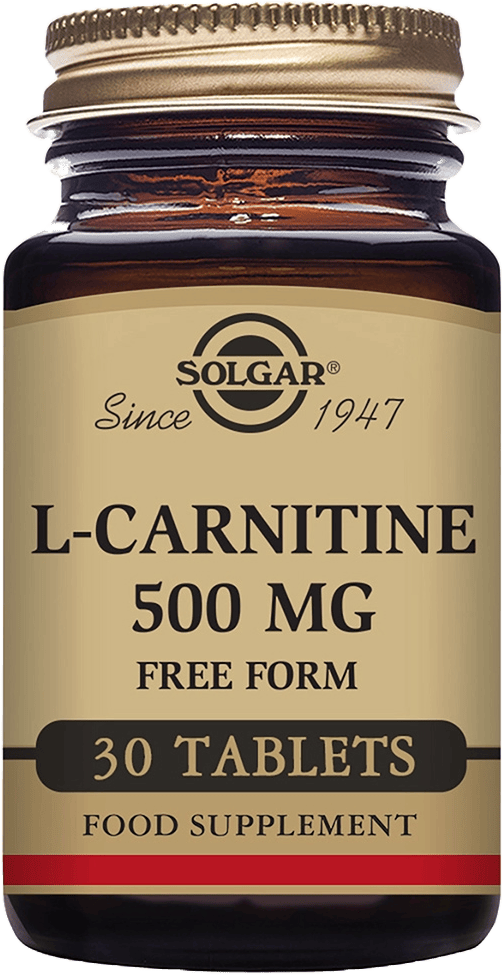 Solgar Max L-Carnitine 500mg 30 Tablets