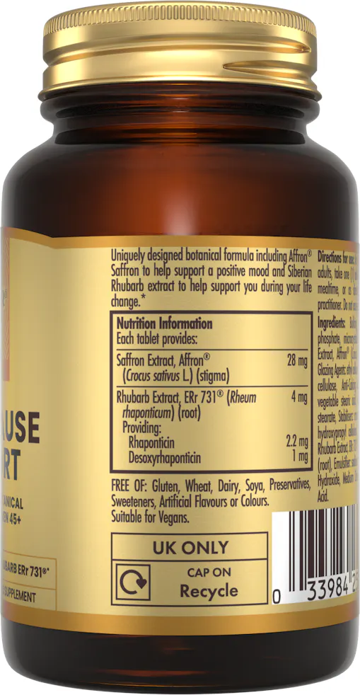 Solgar Menopause Support 30 Mini Tablets - 4