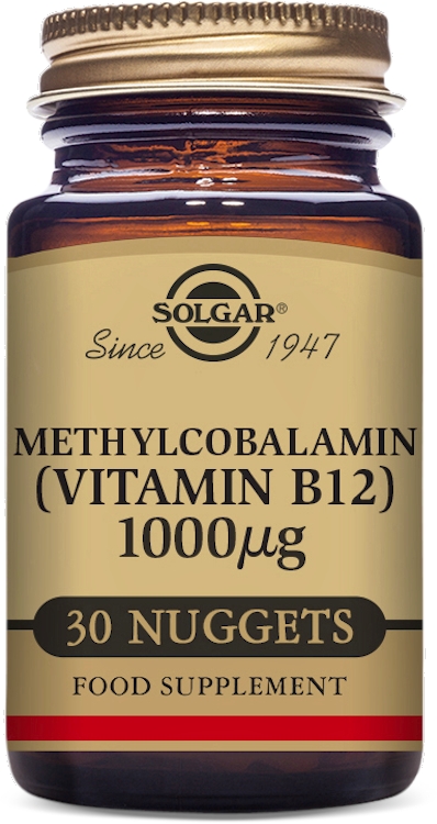 Photos - Vitamins & Minerals SOLGAR Methylcobalamin  1000µg 30 Nuggets (Vitamin B12)