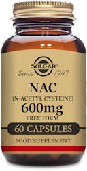 Solgar Nac (N-Acetyl Cysteine) 600mg 60 Capsules