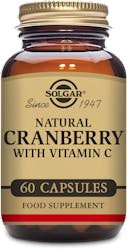 Solgar Natural Cranberry with Vitamin C 60 Capsules