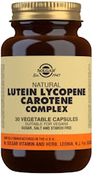 Solgar Natural Lutein Lycopene Carotene Complex 30 Capsules
