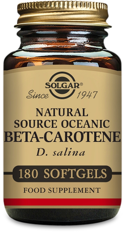 Photos - Vitamins & Minerals SOLGAR Natural Source Oceanic Beta-Carotene 180 Softgels 