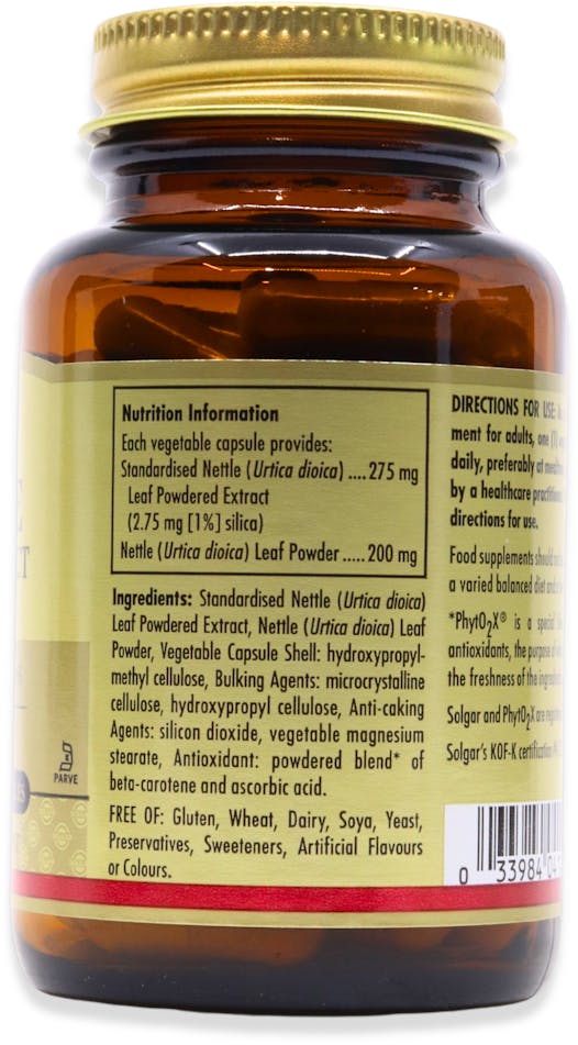 Solgar Nettle Leaf Extract 60 Capsules - 2