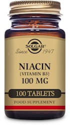 Solgar Niacin (Vitamin B3) 100mg 100 Tablets