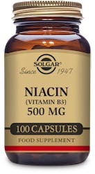 Solgar Niacin (Vitamin B3) 500mg 100 Capsules