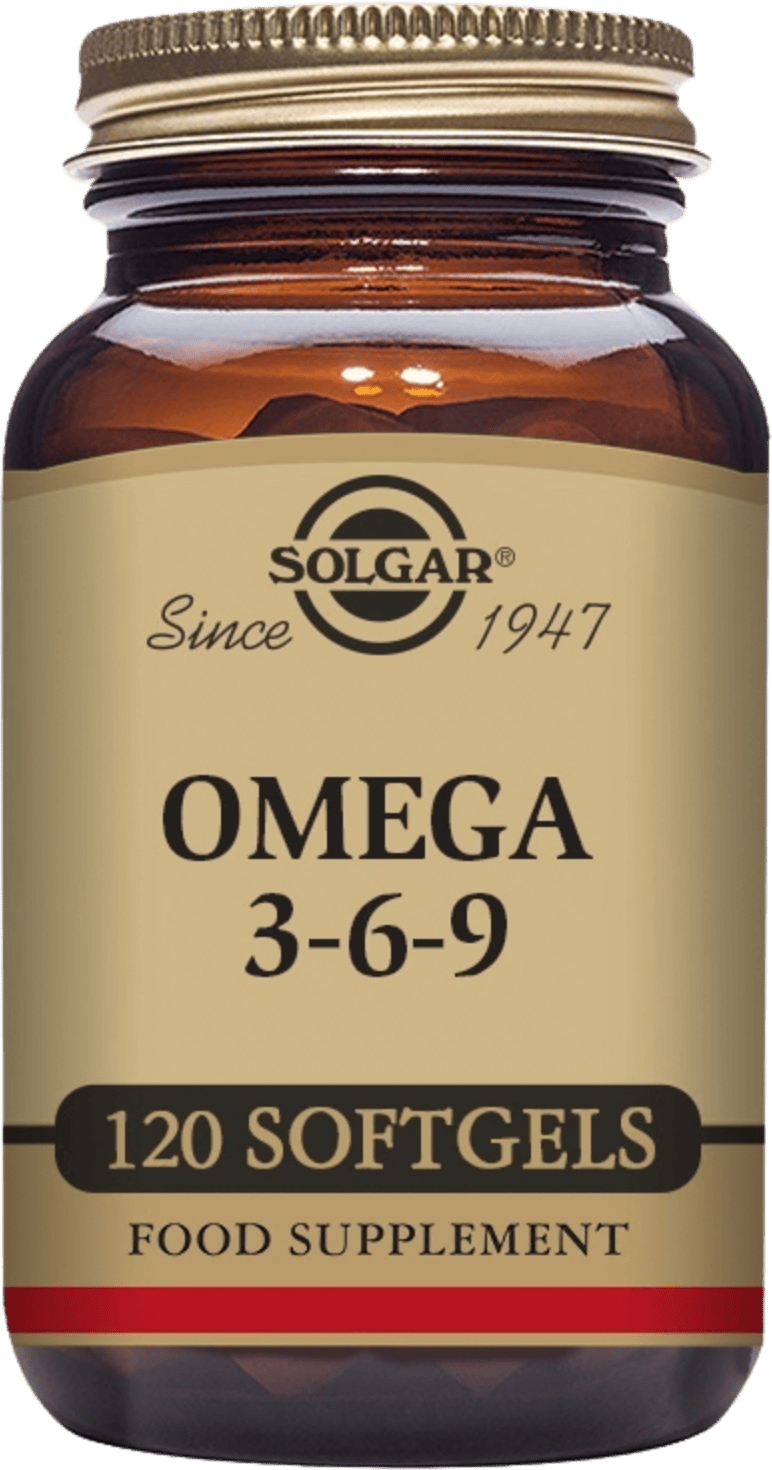 Solgar Omega 3-6-9 Fish, Flax, Borage 120 Softgels
