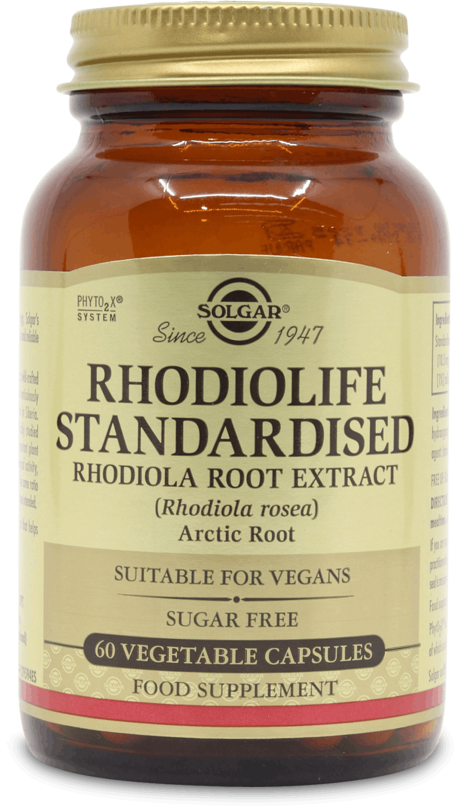 Solgar Rhodiola Root Extract 60 Capsules
