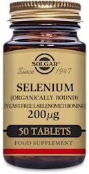 Solgar Selenium 200µg (Yeast Free) 50 Tablets