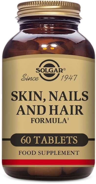 Photos - Vitamins & Minerals SOLGAR Skin, Nails and Hair Formula 60 Tablets 