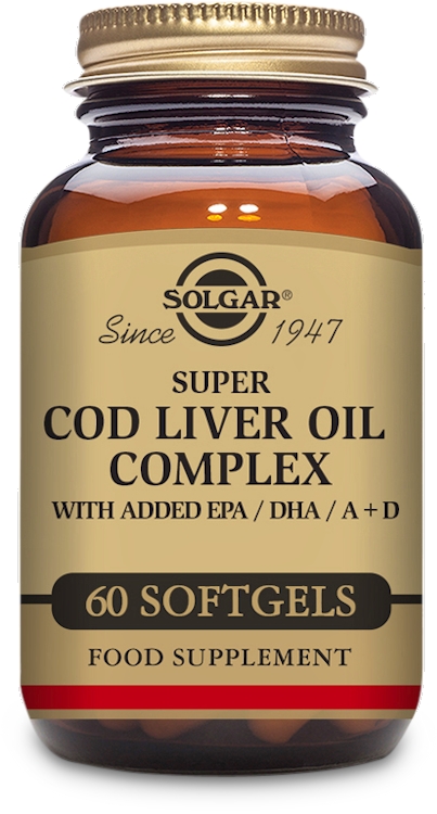 Photos - Vitamins & Minerals SOLGAR Super Cod Liver Oil Complex 60 Softgels 