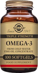 Solgar Triple Strength Omega-3 100 Softgels