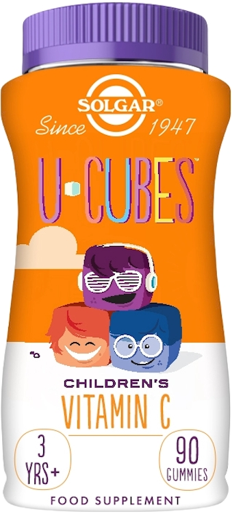 Photos - Vitamins & Minerals SOLGAR U-Cubes Children Vitamin C 90 Gummies 