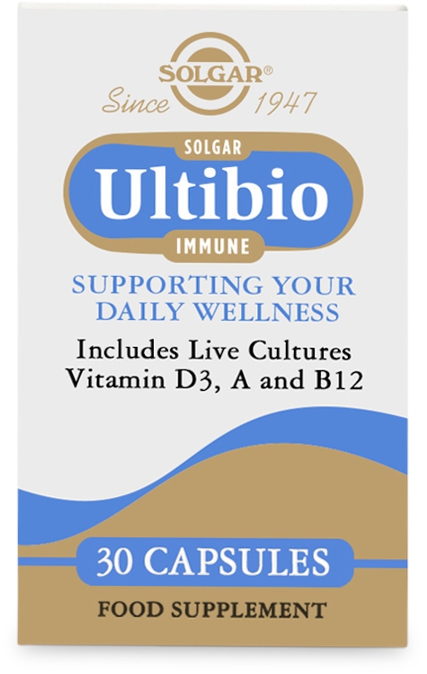 Solgar Ultibio Immune 30 Capsules