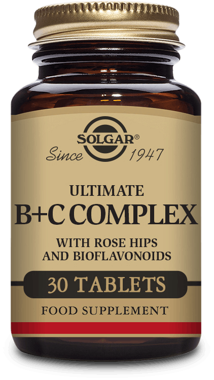 Solgar Ultimate B+C Complex 30 Tablets | Medino