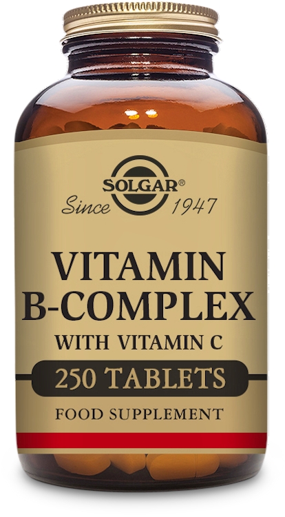 Photos - Vitamins & Minerals SOLGAR Vitamin B-Complex with Vitamin C 250 Tablets 