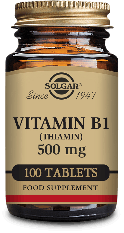 Solgar Vitamin B1 (Thiamin) 500mg 100 Tablets | Medino