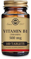 Solgar Vitamin B1 (Thiamin) 500mg 100 Tablets