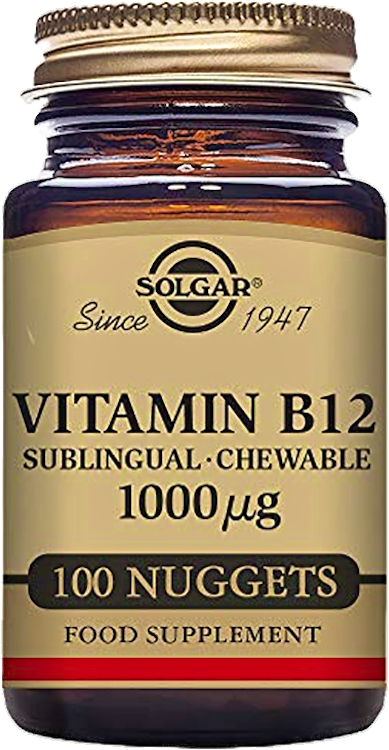 Photos - Vitamins & Minerals SOLGAR Vitamin B12 1000µg Nuggets 100 Nuggets 