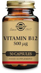 Solgar Vitamin B12 500µg 50 Capsules