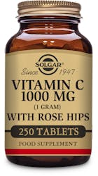 Solgar Vitamin C 1000mg with Rose Hips 250 Tablets
