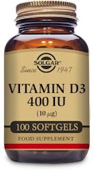 Solgar Vitamin D3 400IU (10μg) 100 Softgels