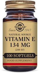 Solgar Vitamin E 134mg (200IU) 100 Softgels