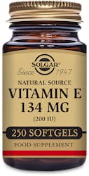 Solgar Vitamin E 134mg (200IU) 250 Softgels