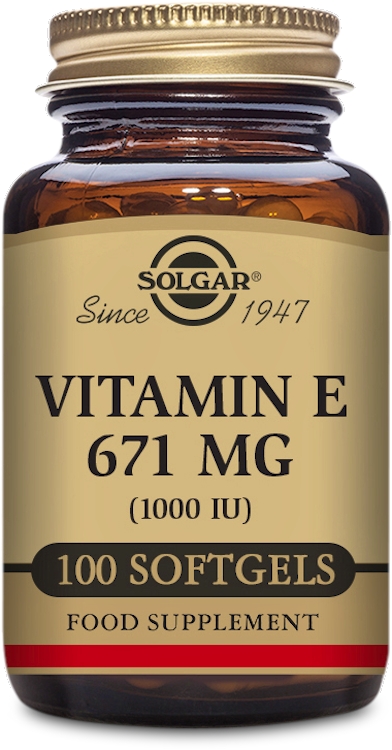 Photos - Vitamins & Minerals SOLGAR Vitamin E 671mg  100 Softgels (1000IU)