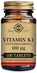 Solgar Vitamin K1 100μg 100 tablets