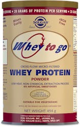Solgar Whey To Go Protein Powder (Chocolate) 454g Powder
