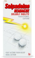 Solpadeine Headache Soluble Tablets 16 Tablets