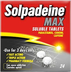 Solpadeine Max Soluble 24 Tablets