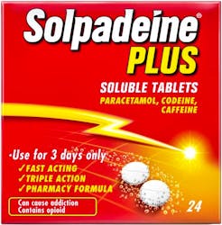 Solpadeine Plus Soluble 24 Tablets